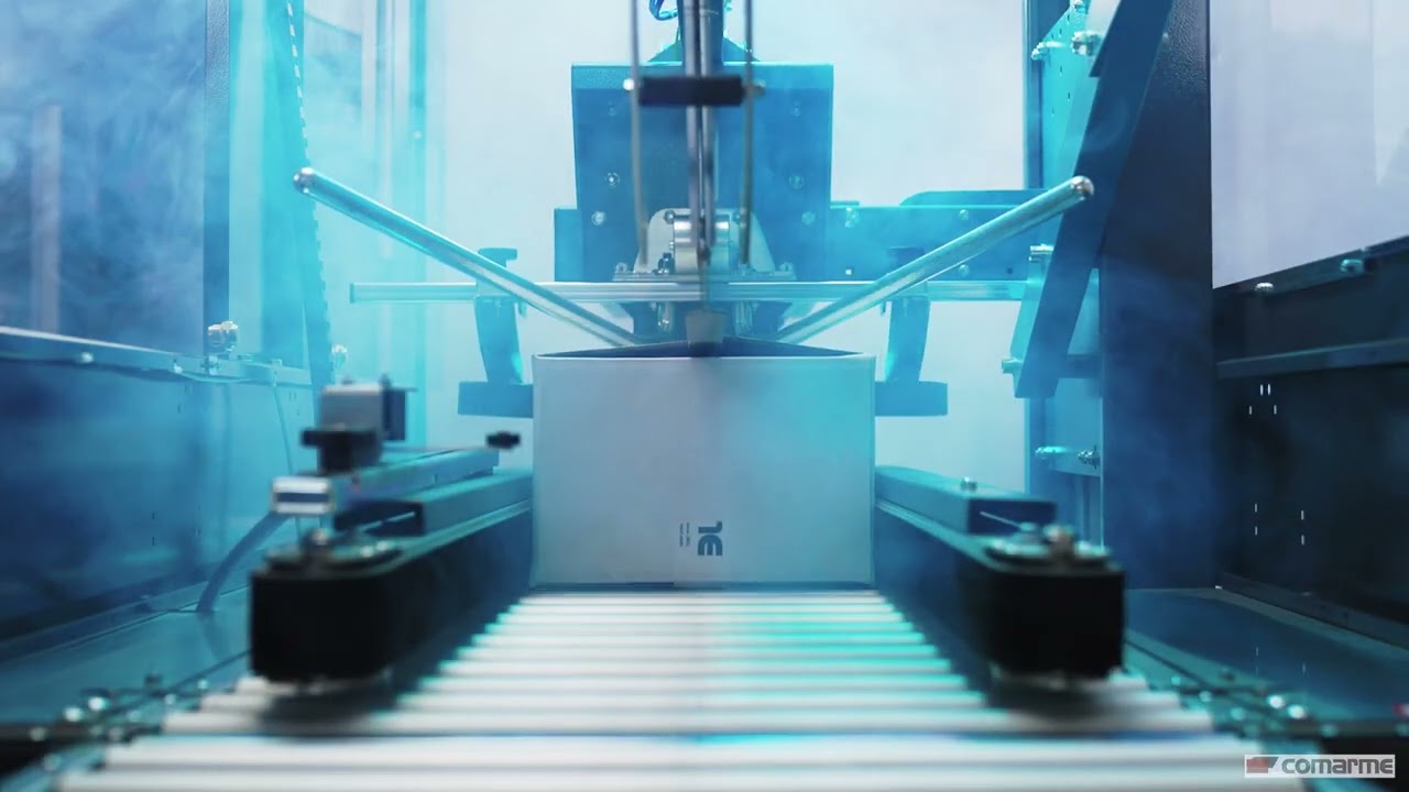 Baving Verpackungstechnik X COMARME SRL X Kartonverschlie&szlig;maschinen