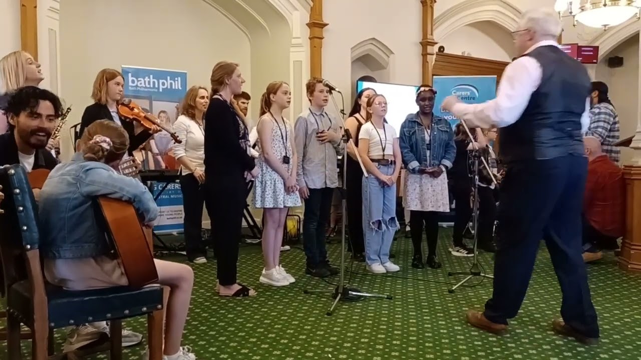 Young Carers House of Commons performance