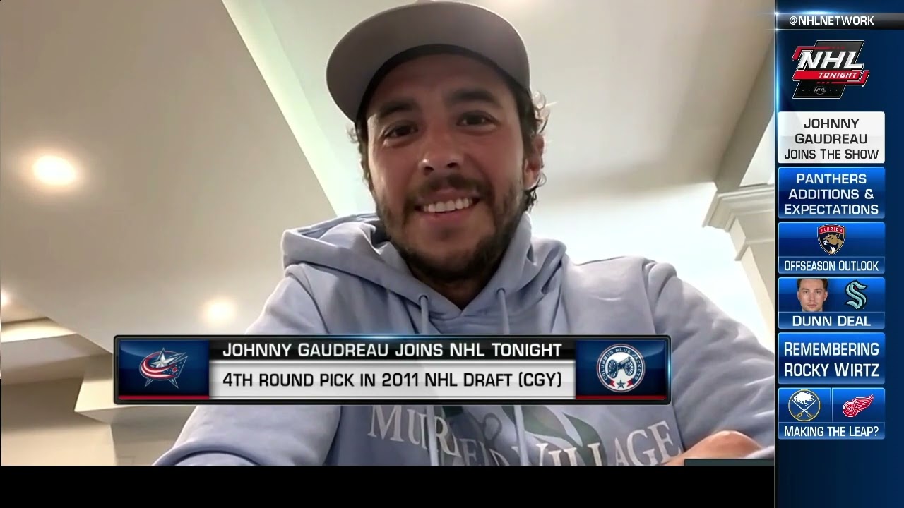 Johnny Gaudreau talks year two with Columbus