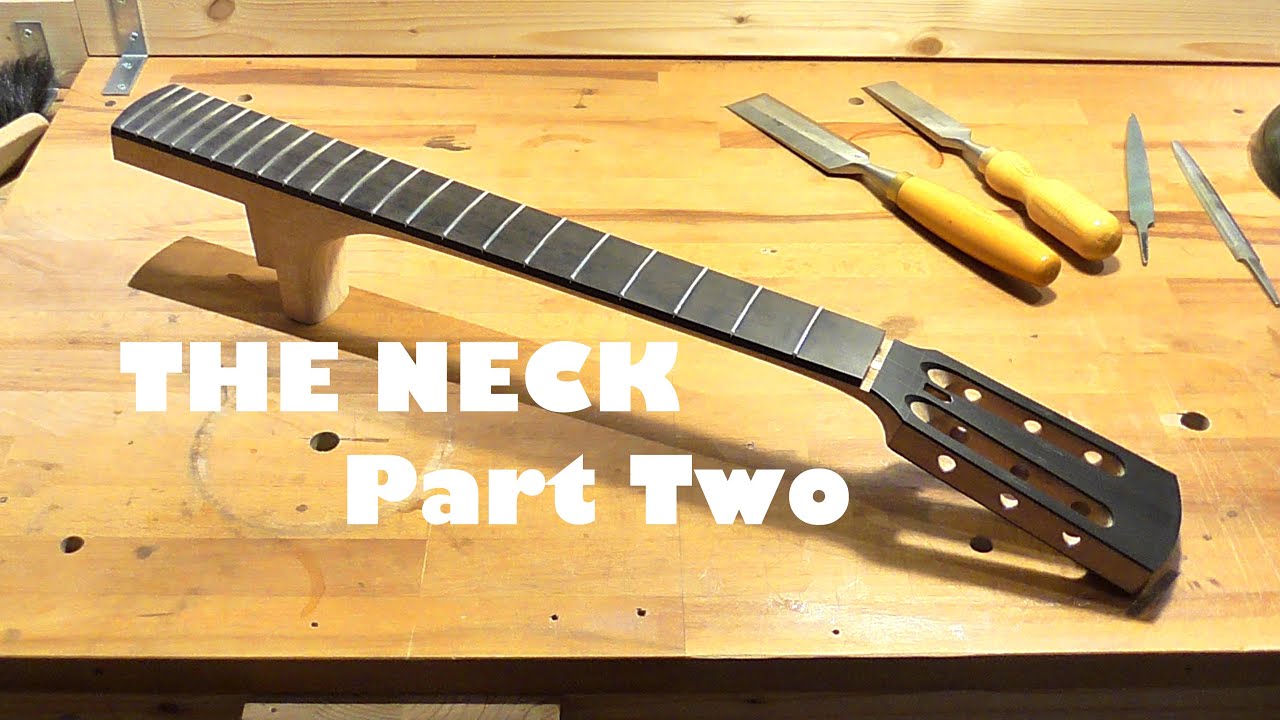 MAKING AN ARCHTOP GUITAR: THE NECK, Part Two @mbreyguitars1994