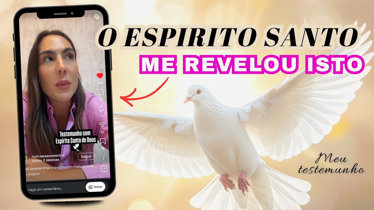 O dia em que o Espírito Santo me abraçou… meu testemunho