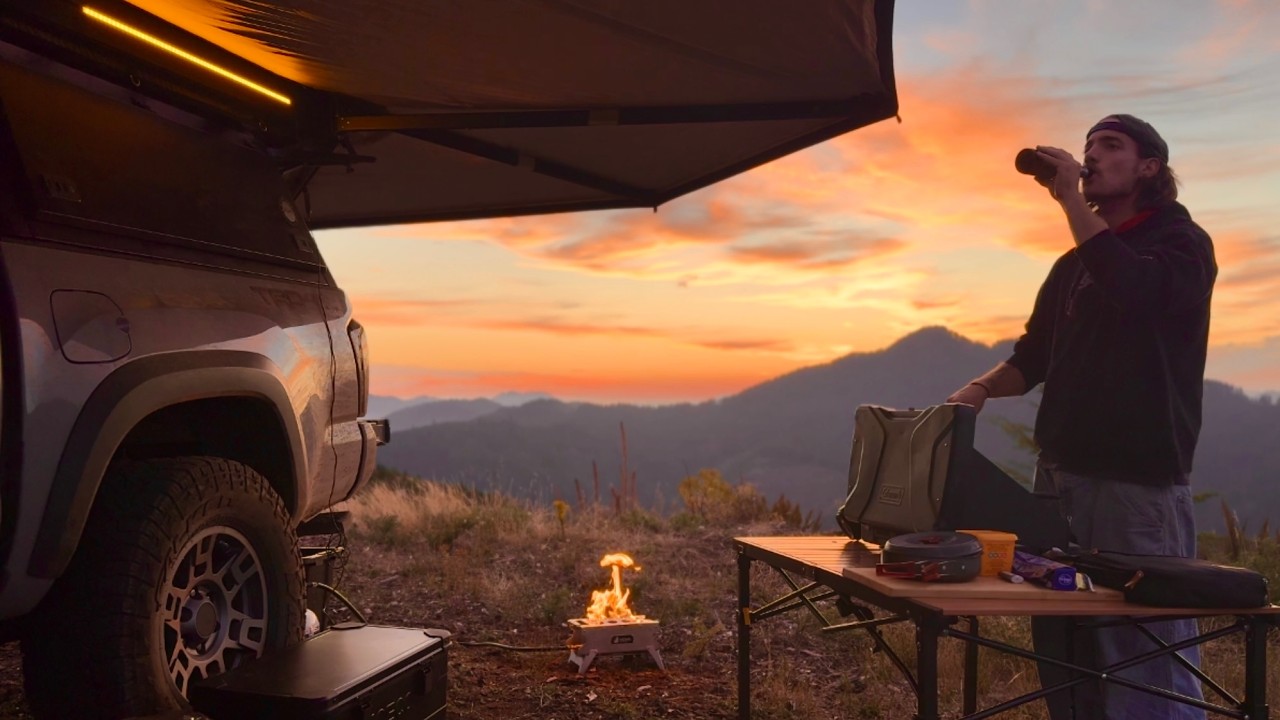 Everyone Needs To Get Away Sometimes - (Solo Camping Vlog) Cooking Beef Quesadillas