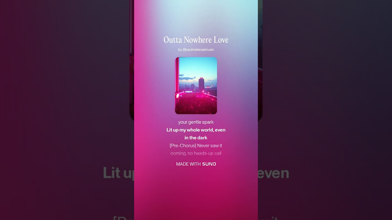 Outta Nowhere Love