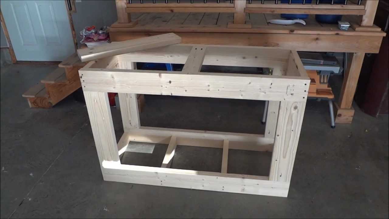 90 gal. Reef Tank Stand Build (part 1)