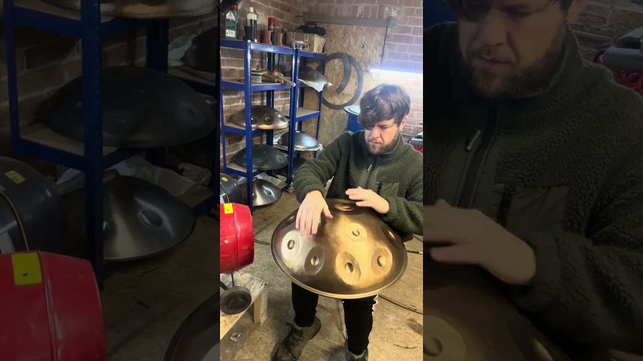 Acero Harmonic Handpans - F Pygmy 18 440hz 