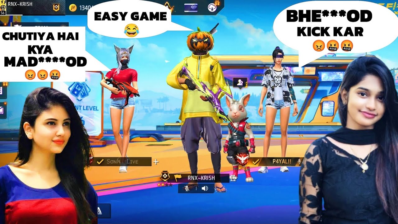 Easy Game Angry Girl  ||Full Video||  😂😂 #freefirefun #freefiregirl #freefiremoments #ffindia