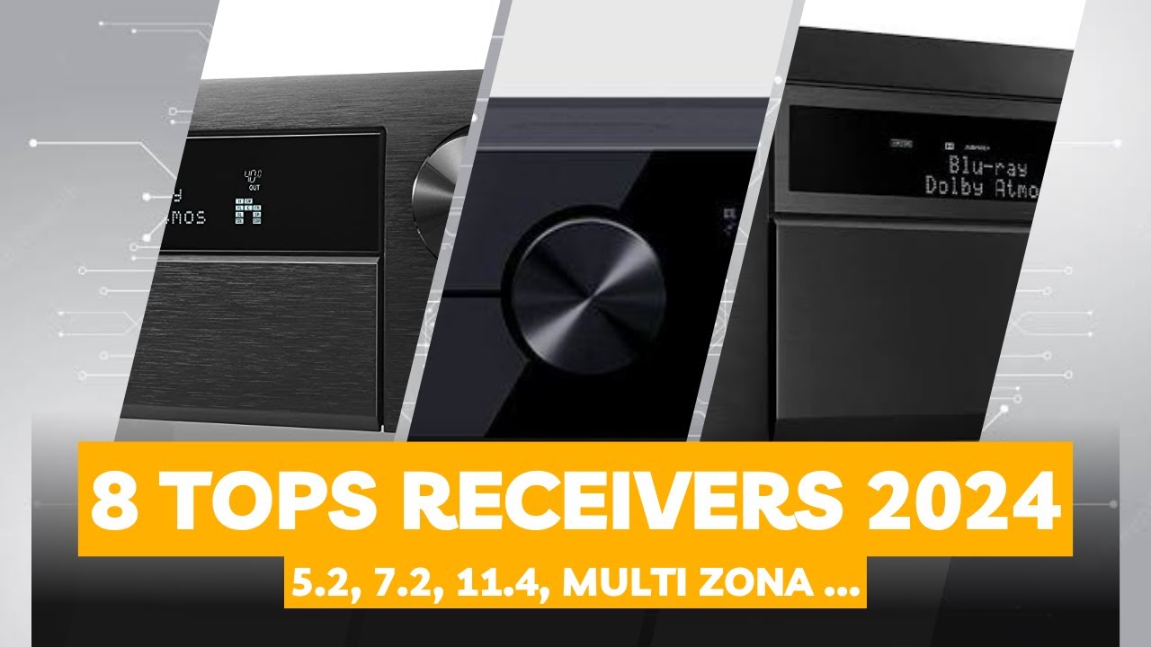 Os melhores receivers de 2024 para os mais diversos home theaters e projetos!