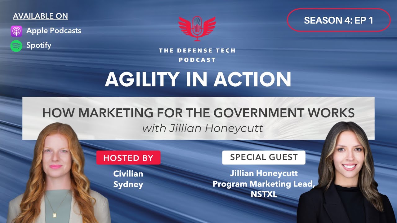 Defense Tech Podcast: How Marketing for the Government Works