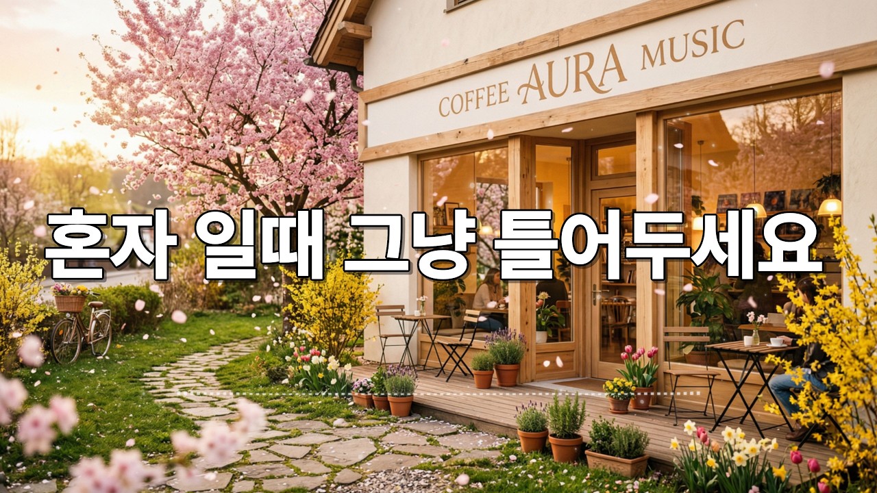 카페에서 조용히 듣기 좋은 음악 / 편안하게 틀어두는 힐링 배경음악 채널 / 통기타 / 따뜻한 보컬 / 로파이 / 포크 / 어쿠스틱