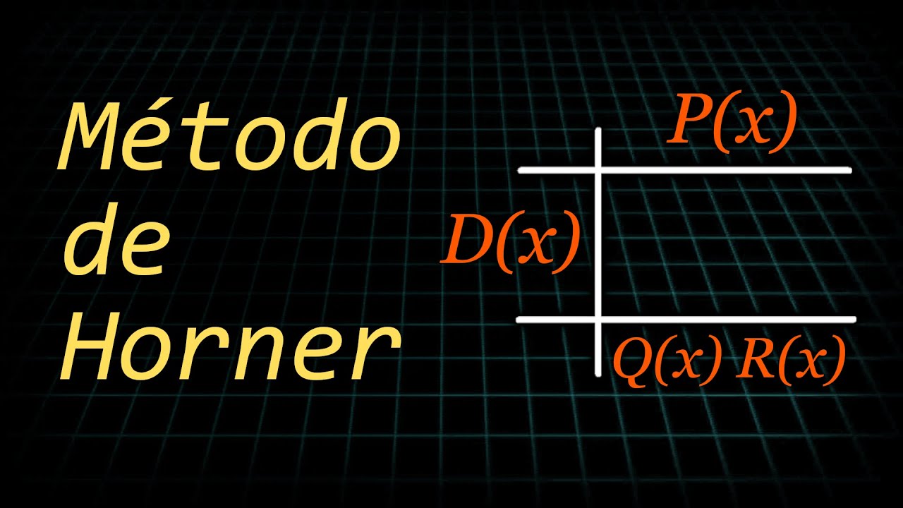 Dispositivo de Horner e divisão polinomial