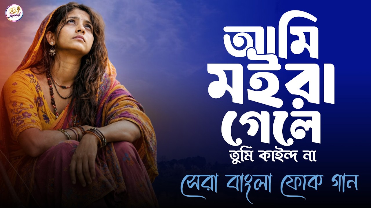 Ami Moyra Gele Tumi Kaindo Na | আমি মইরা গেলে তুমি কাইন্দ না | Bangla Folk Song | Bengali Folk Song