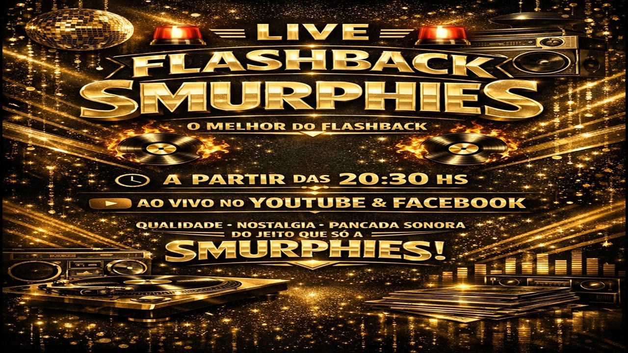 FLASHBACK SMURPHIES BY DJ MARKYNHOS SEGUNDOU PESADÃO - Smurphies 21:00HS