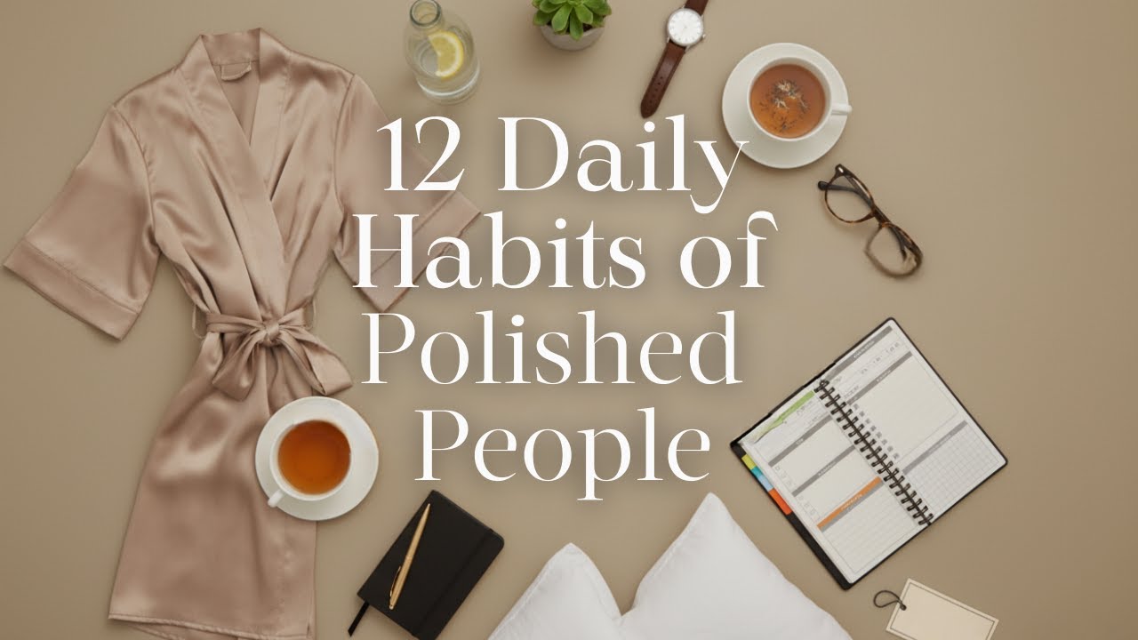 12 Daily Habits of Highly Polished People— Even When Life Gets Chaotic