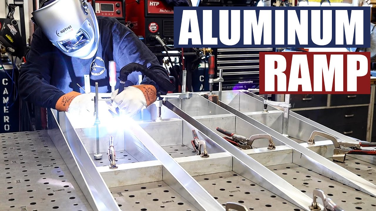 Aluminum Ramp for Scissor Lift | JIMBO'S GARAGE
