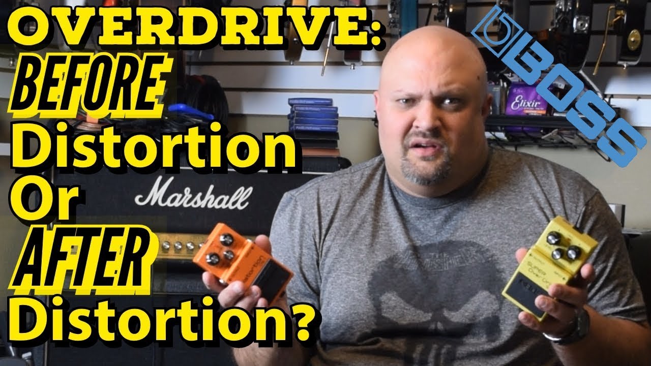 Overdrive:  Before Distortion Or After Distortion?