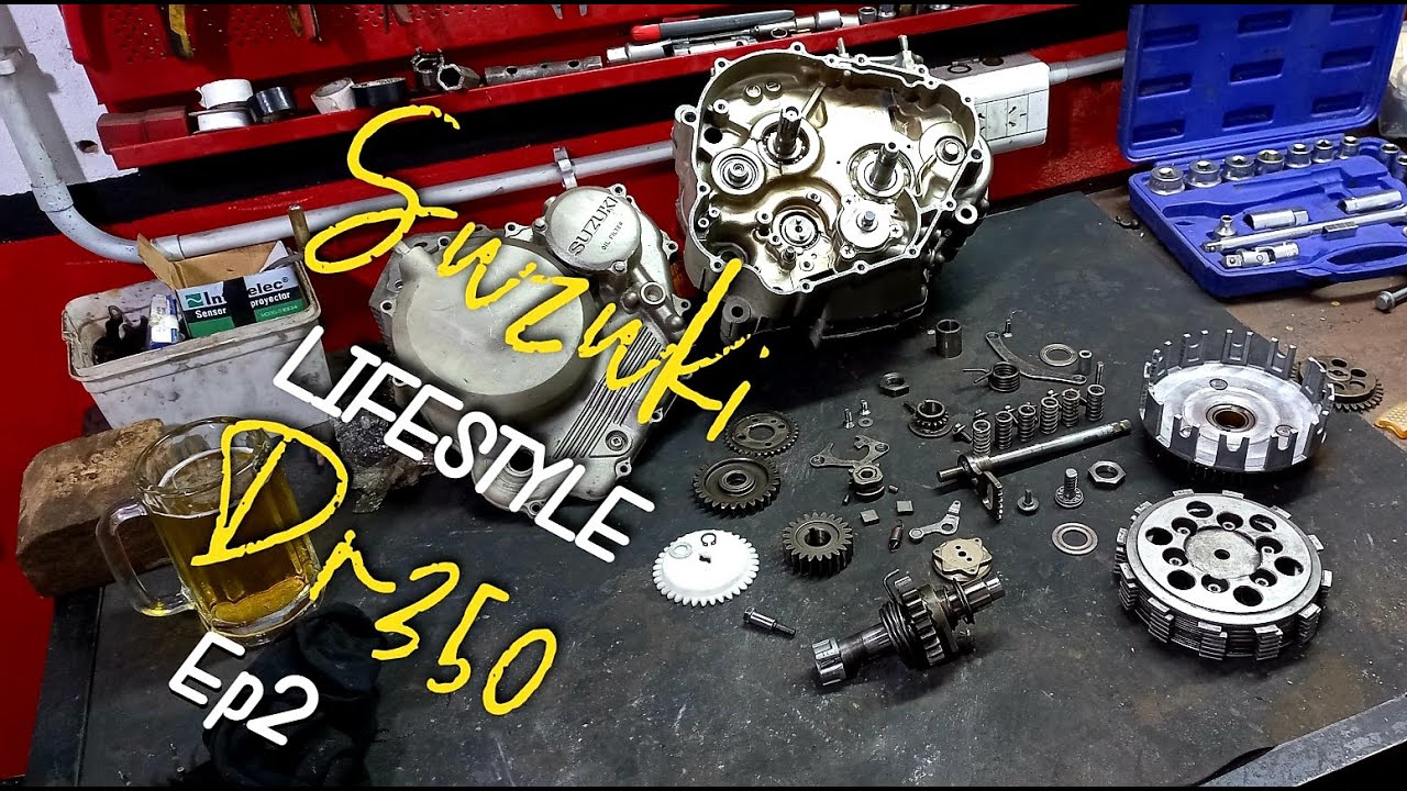 Diaz MM - Suzuki🤤🤤 dr 350cc💣💥  Armando lado del embrague*💯  Ep2