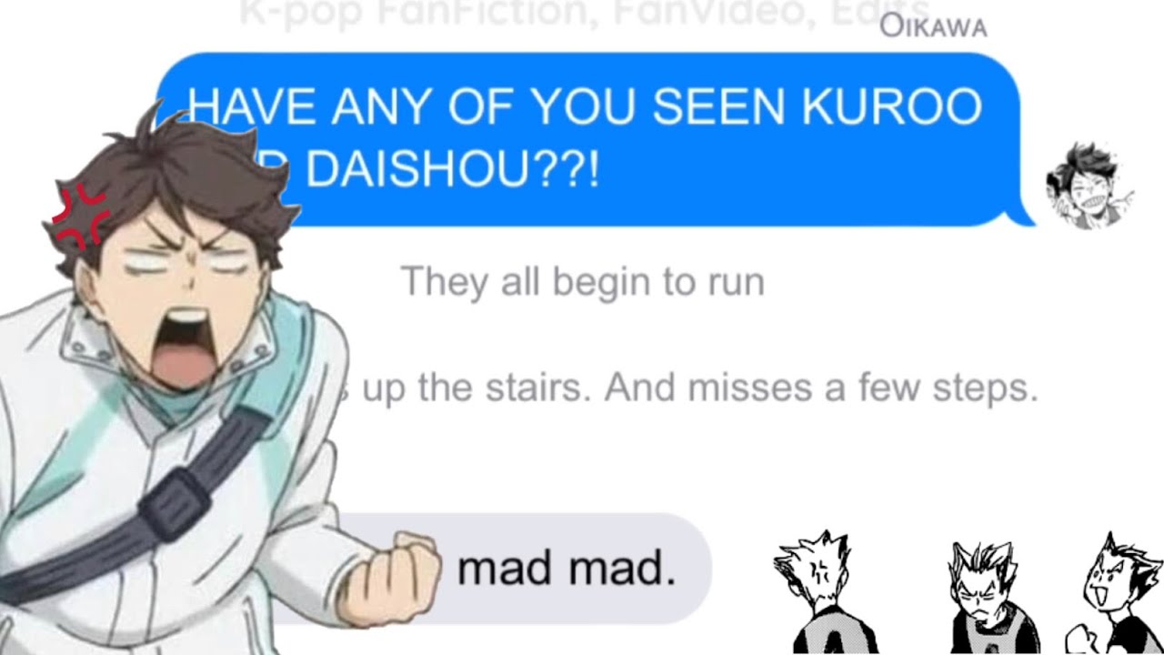 ♡︎// Oikawa is Angry?? // First Video // Haikyuu x Victorious// Tbh. Haikyuu// ♡︎