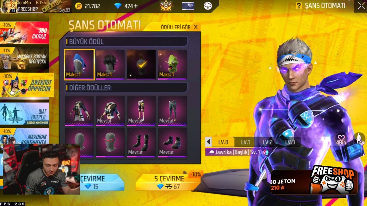 BABA GERİ DÖNDÜ CANLAR   ELMAS HARCAMA FREE FİRE 