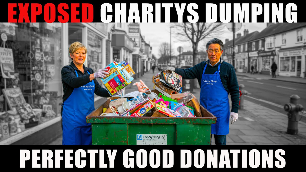 INCREDIBLE FINDS, SAVING DONATIONS FROM LANDFILL😲DUMPSTER DIVING UK