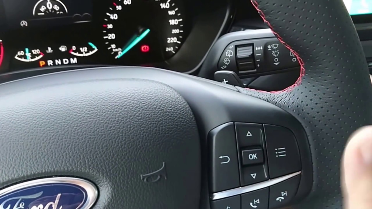 neuer Ford Focus (2018): Bordcockpit und Bordcomputer / HUD