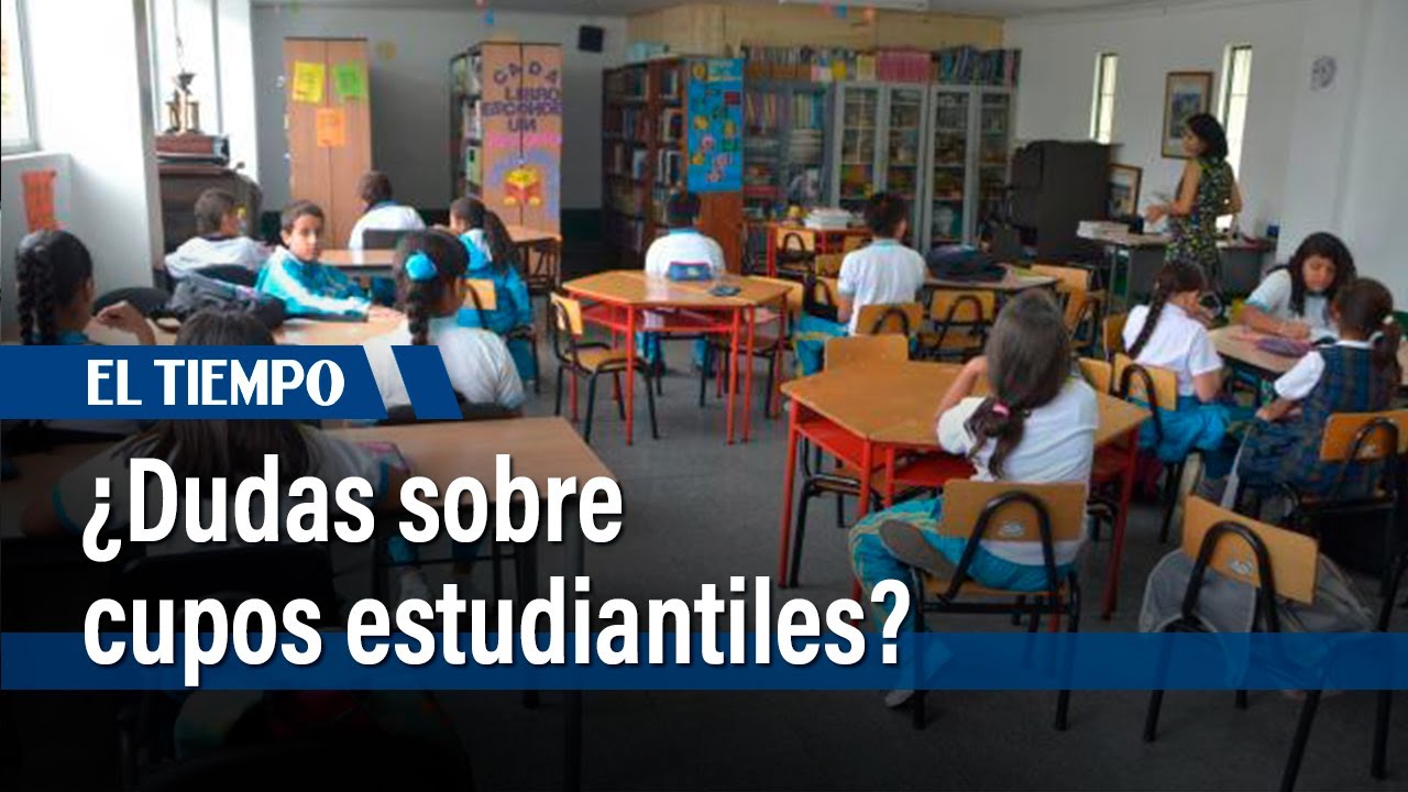 Secretaría de Educación responde dudas sobre cupos estudiantiles | El Tiempo