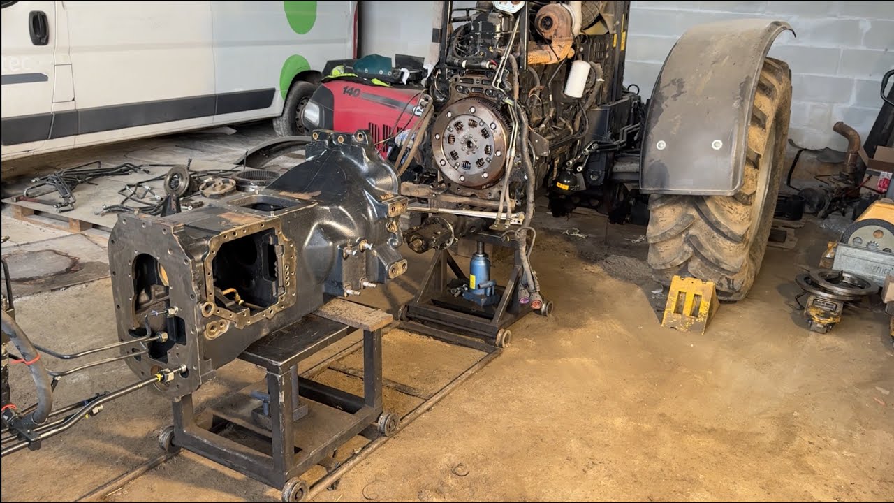CASE MAXUUM 140 REMONT SKRZYNI BIEG&Oacute;W odc 3 ROZPOCZYNAMY MONTAŻ!!! Rolnik Łukasz