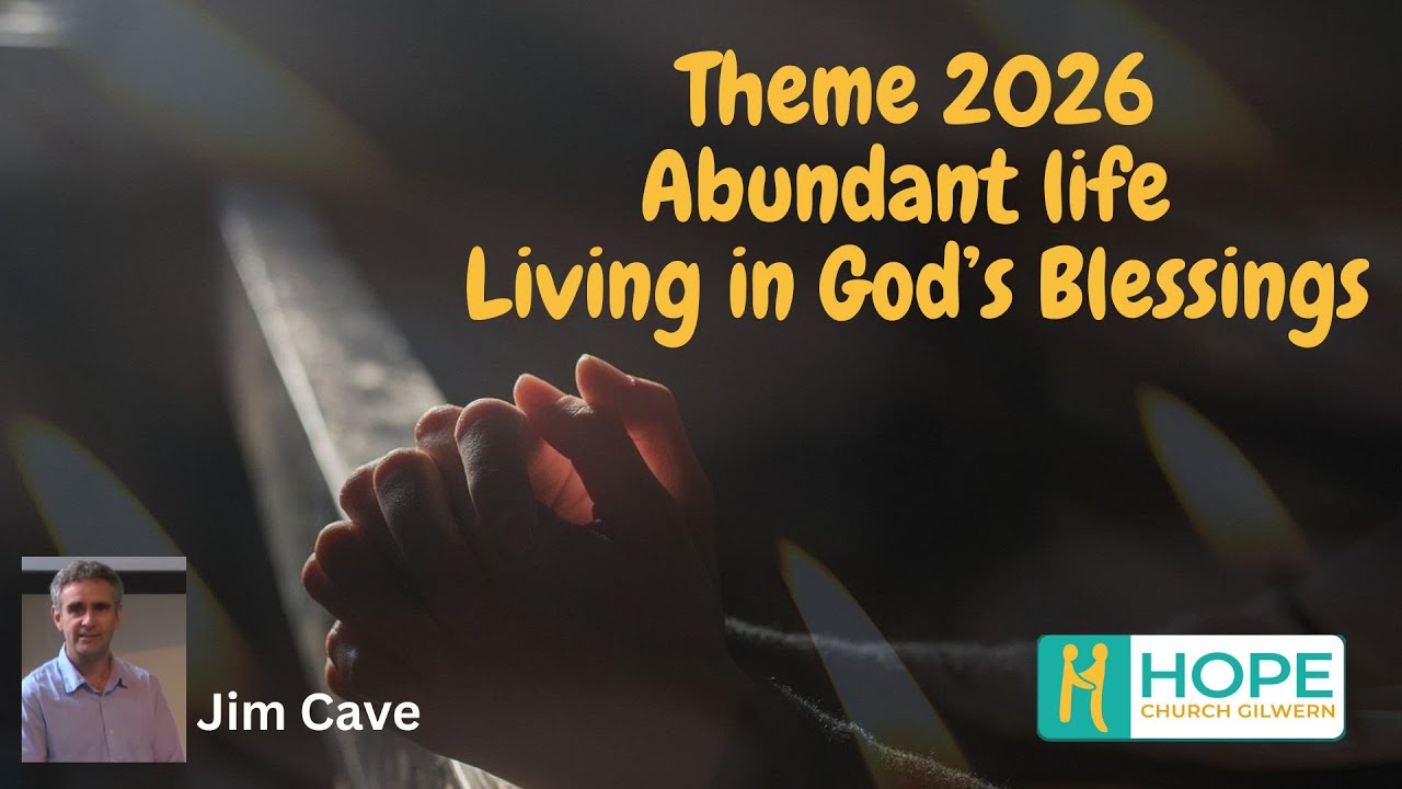 Theme 2026: Abundant life: Living in God’s Blessings