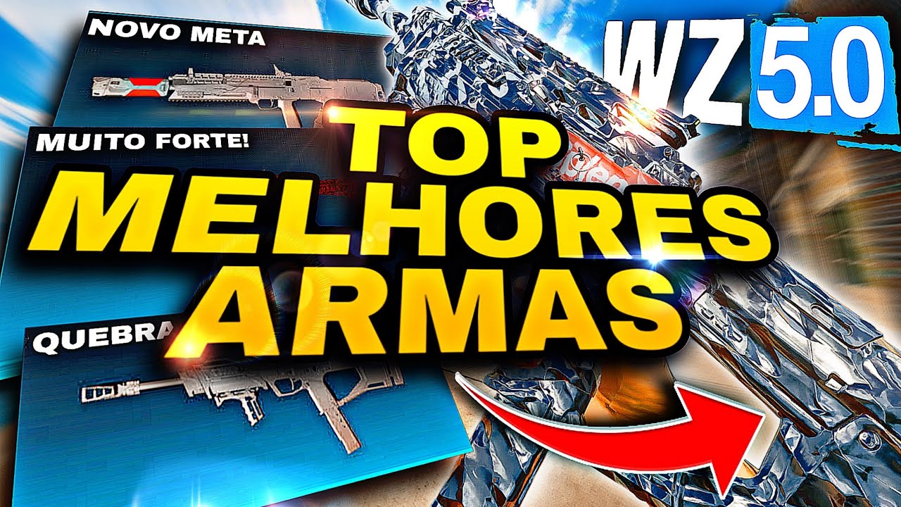 *O META MUDOU* Novo META ATUALIZADO WARZONE 🥵 TOP MELHORES ARMAS WARZONE!