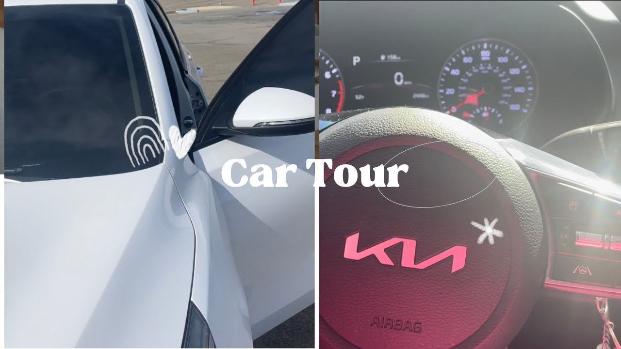 I was blessed with a new car 2023 Kia forte 🫶🏽🙏🏾  car Tour Vlog