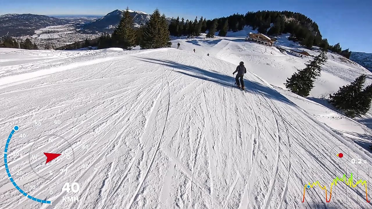 KANDAHAR Abfahrt Damen (Garmisch) - Ski - GPS