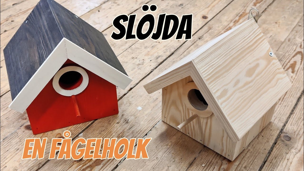 Bygg en fågelholk - Slöjd i grundskolan 