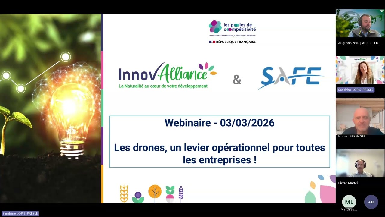 Webinaire – Les drones, un levier opérationnel pour toutes les entreprises !