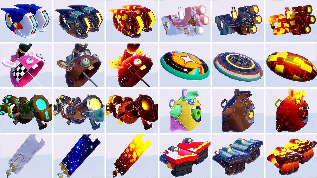 Mario + Rabbids Sparks of Hope -  All Weapon Skins Locations
