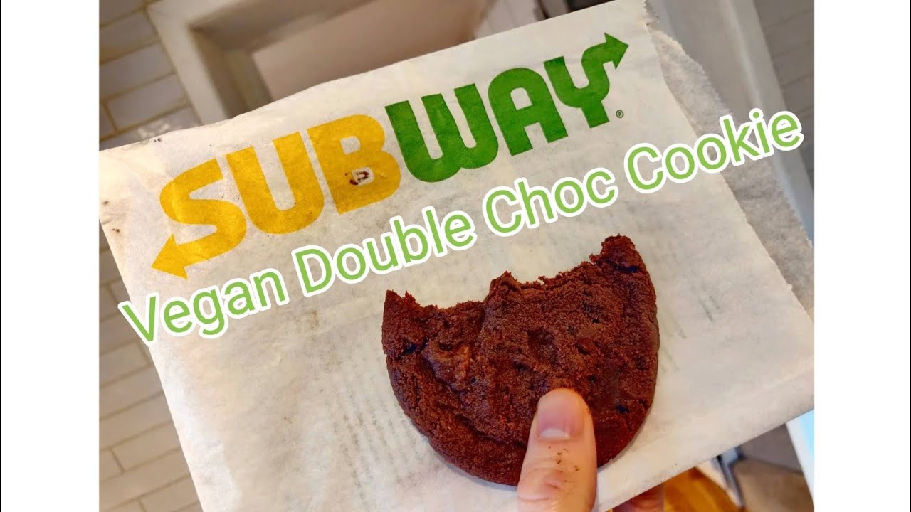 Subway Vegan Double Choc Cookie | Delivery Review