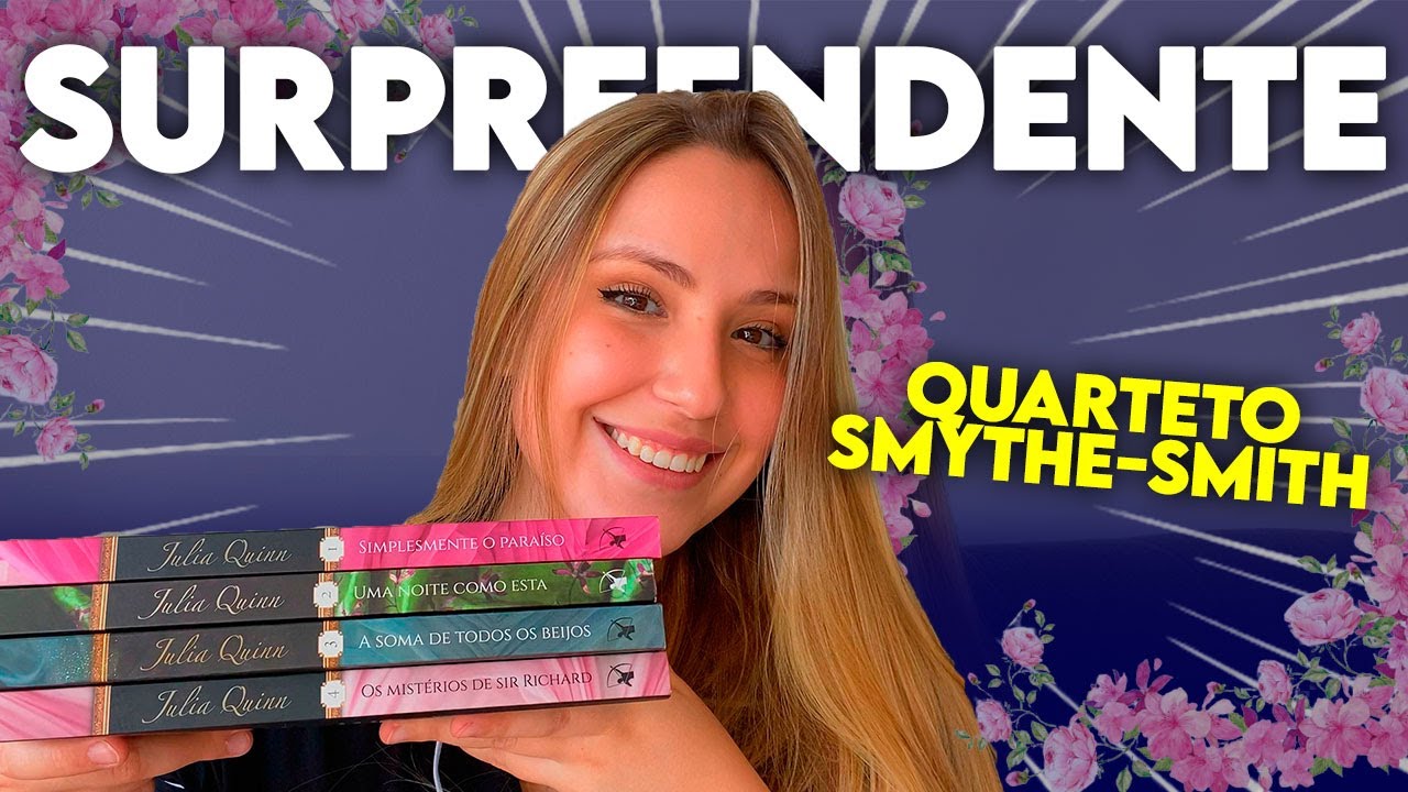 QUARTETO SMYTHE-SMITH de Julia Quinn! Romances de época cheios de Plot Twists!