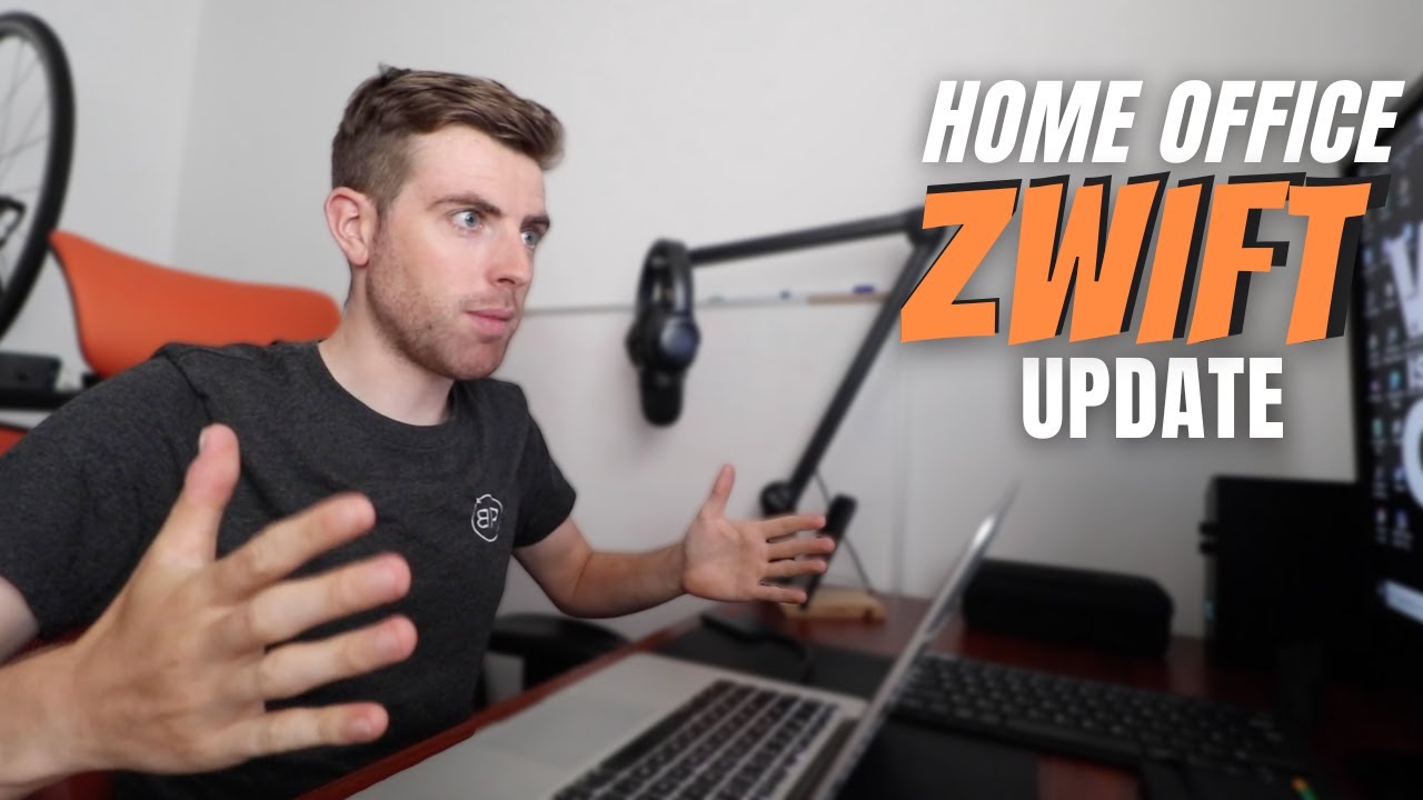 My Office and Cycling Zwift UPGRADE // FlexiSpot Pro Series E7