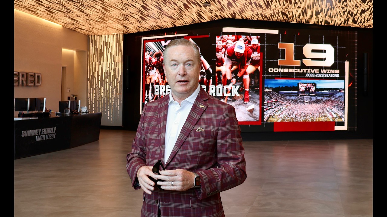 Florida State AD Michael Alford takes us inside the Seminoles' new football facility