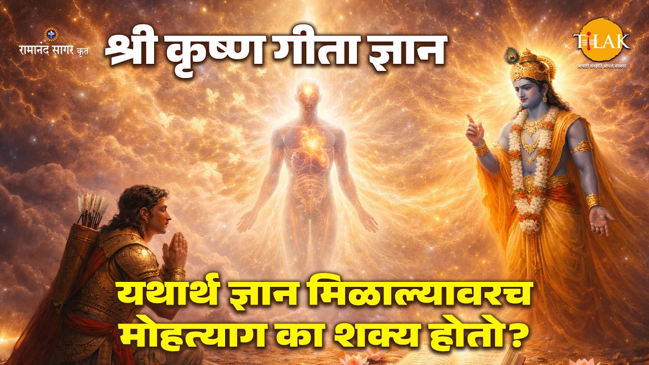 यथार्थ ज्ञान मिळाल्यावरच मोहत्याग का शक्य होतो? | श्री कृष्ण गीता ज्ञान