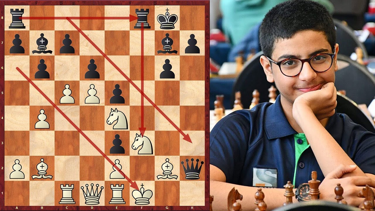 Indian GM plays a fantastic attacking game!