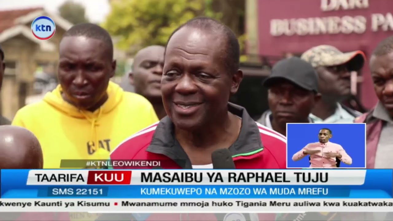Raphael Tuju aondolewa kwa nguvu kutoka mali yake Karen