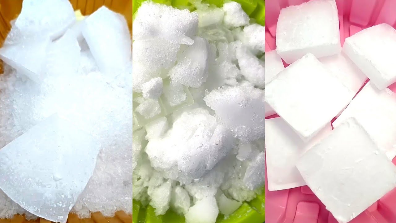 CARBONATED ICE EATING / ICE EATING