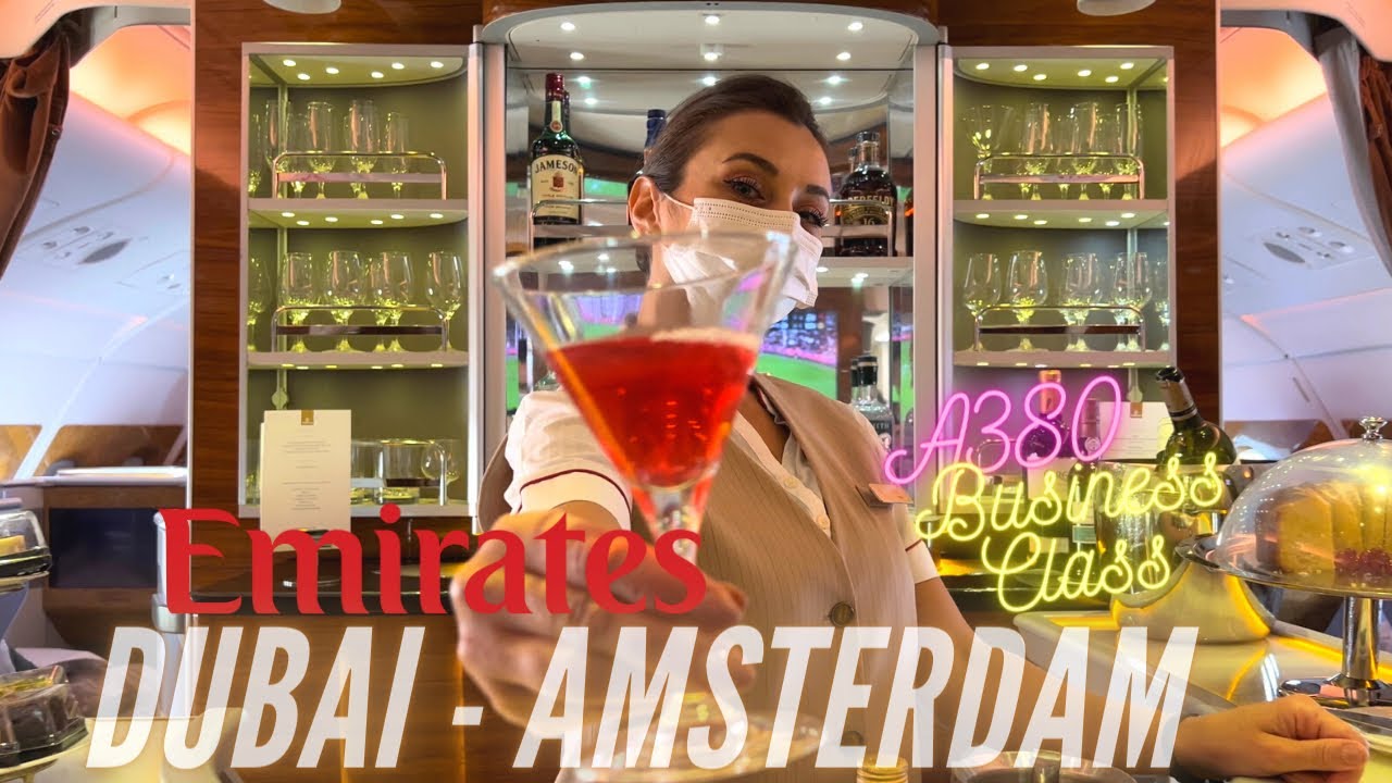 Trip Report | Ultimate A380 Experience | Dubai - Amsterdam | Emirates Business Class | Airbus A380