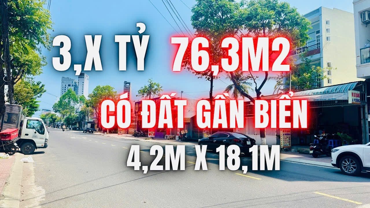 🌟Chỉ hơn 3 tỷ sở hữu đất gần biển Nha Trang 76m2 ( đường ô tô )