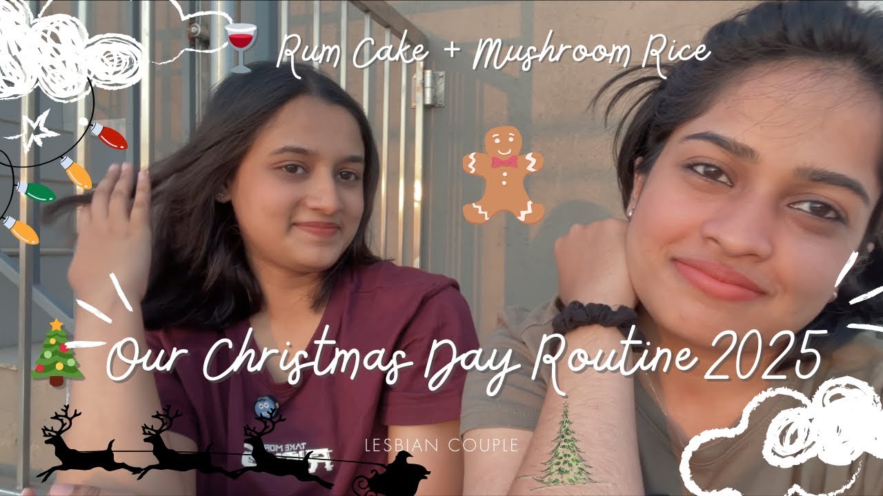 3rd Christmas Together👩‍❤️‍👩 🎄A Special Christmas Day Vlog💗Love, Gifts, & First Tries 🎅🏽✨NoorAdhila