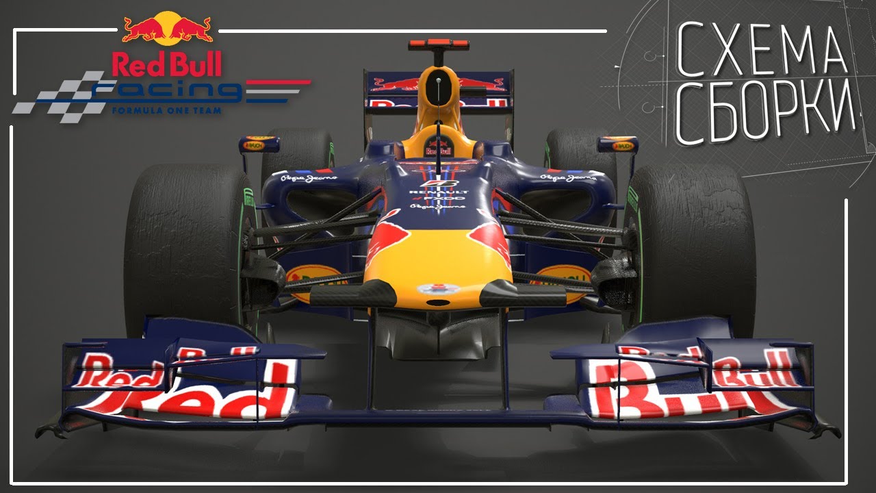 Обзор модели RedBull RB6 Чемпион Формулы 1 в сезоне 2010