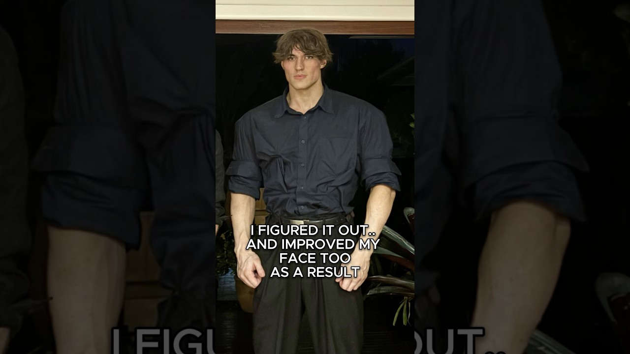 face/physique/frame transformation. why settle for mediocrity? #gym #looksmaxxing #transformation