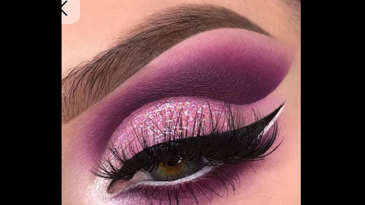Purple Glam Double Wing Cut Crease | Easy Eye Makeup Tutorial