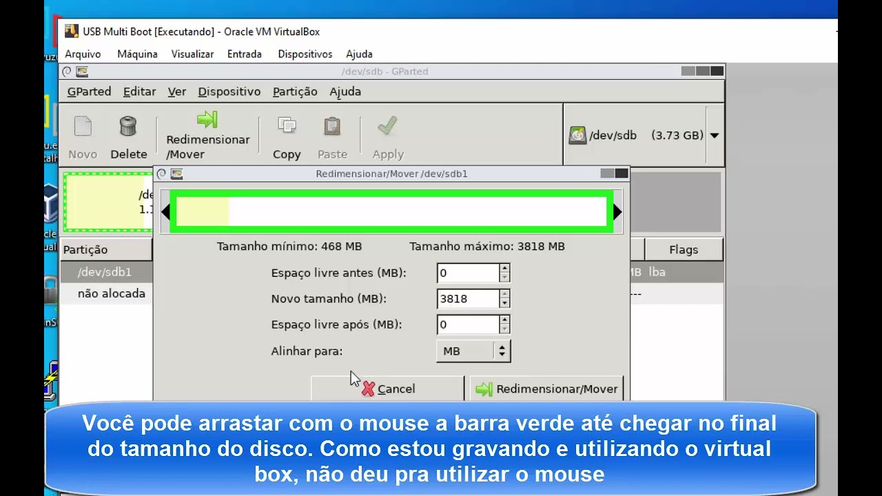 Como Aumentar Partição de Disco do Batocera