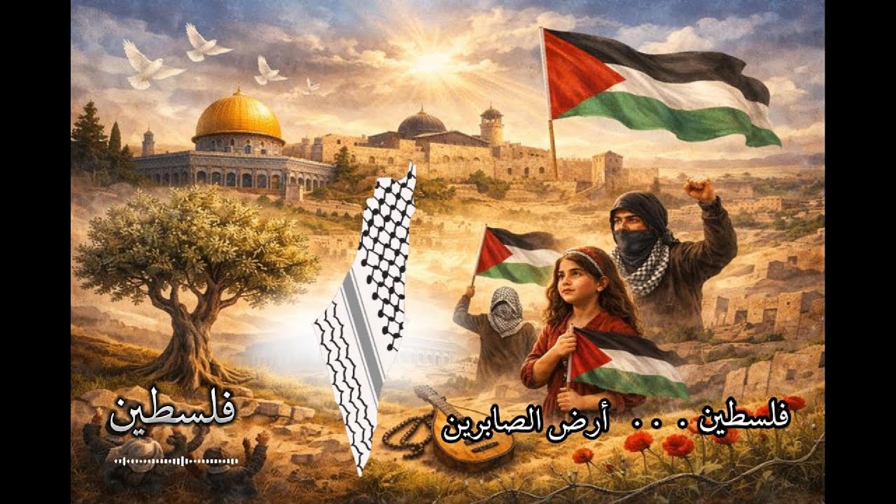 🎵 فلسطين… أرض الصابرين 🇵🇸