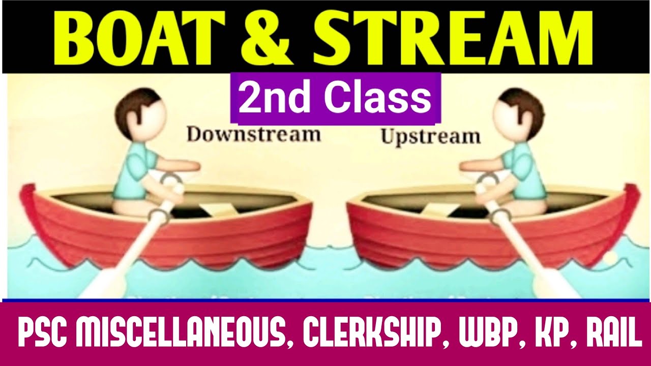 MATH CLASS || নৌকা ও স্রোত || দ্বিতীয় অংশ || WBCS, RAIL, WBP, PSC MISCELLANEOUS CLERKSHIP, KP